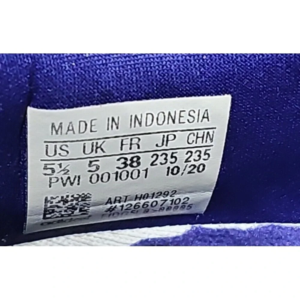 Adidas Supernova‎ Washington Huskies Mens 5.5 Purple White Running Shoes H01292